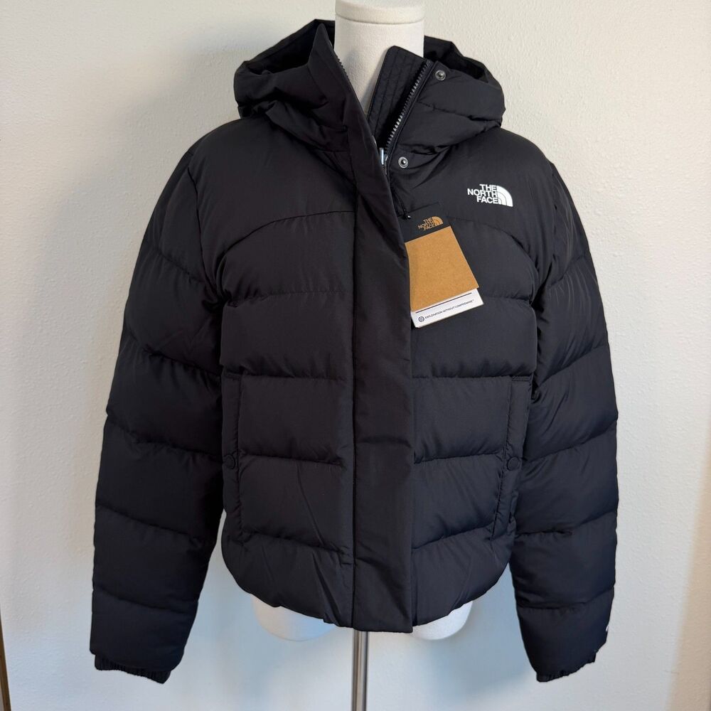 The North Face Women’s Baltic Down Puffer Jacket 600 Fill Black Size Medium NWT